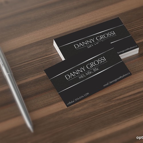 Create a unique "black business card" with an existing logo!!! - similar to a Black Amex Card Design by SimonSaysDesign