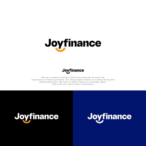 Logo & Styleguide for "Joyfinance" - An insurtech that makes finance fun and easy again Design by M_Studio™