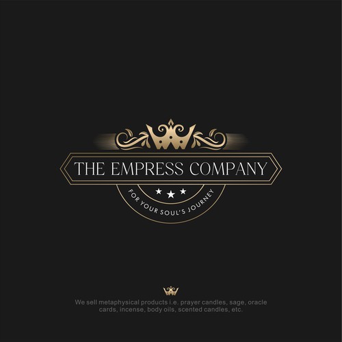 The Empress needs a crown (logo) Design by Unknown soldier