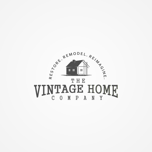 Home Design company needs new sophisticated vintage style logo | Logo ...