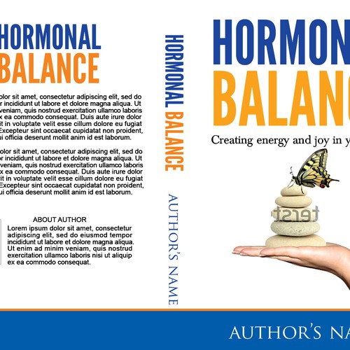 Cover Design for an Amazon Bestseller!Book Title "How to gain Hormonal
Balance" book Subtitle " Creating energy and joy  Design by Mila.