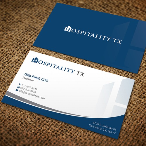 Design Business Card for a Hotel Development Company! Design by Florin Ralea