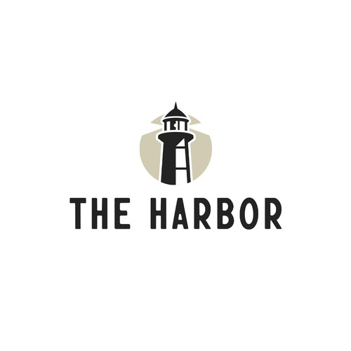 The Harbor Restaurant Logo Diseño de Dexterous™