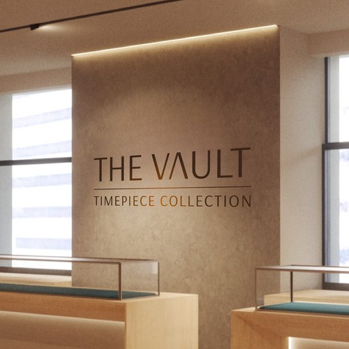 The Vault | Timepiece Collection Logo Contest Design by abuzayd ™