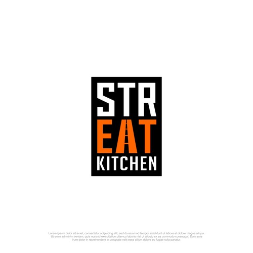 strEAT Kitchen Logo Design by Jono.