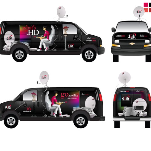 V&S 002 ~ REDESIGN THE DISH NETWORK INSTALLATION FLEET Design by iSergio