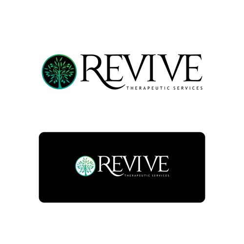 Looking for a modern, refreshing logo for Revive Therapeutic Services Design réalisé par Anthem.