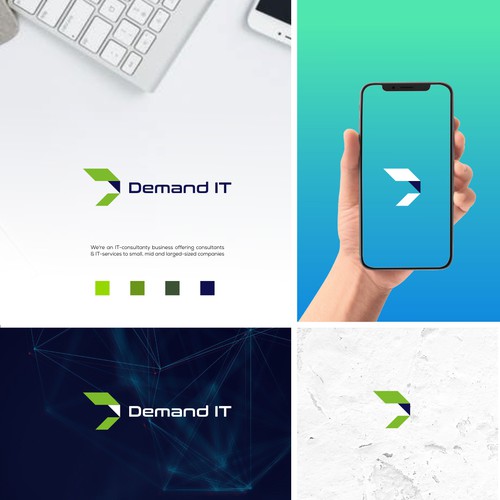 Design a logo for a modern & professional IT-consultancy business! Design by Wanpis