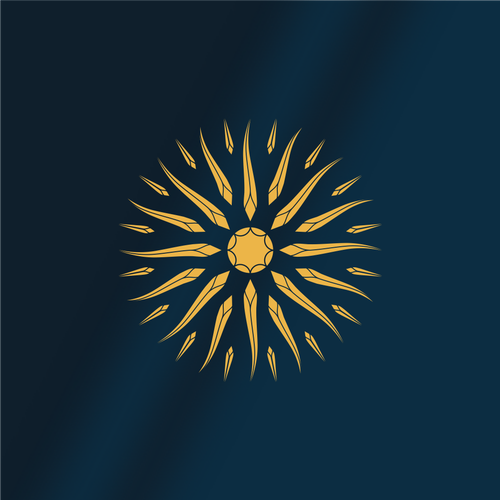 Design a modern logo inspired by the ancient sun Design by RAPUNZEL27