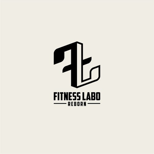 Fitness Labo Rebornの新規ロゴをデザインしてください