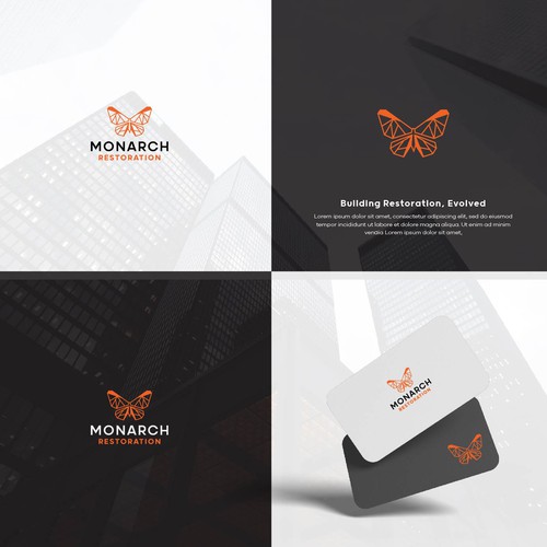 Design a modern clean logo package for a restoration company Design by Danny A