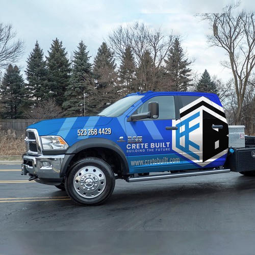 Truck and Trailer Wrap Design by Logicainfo ♥