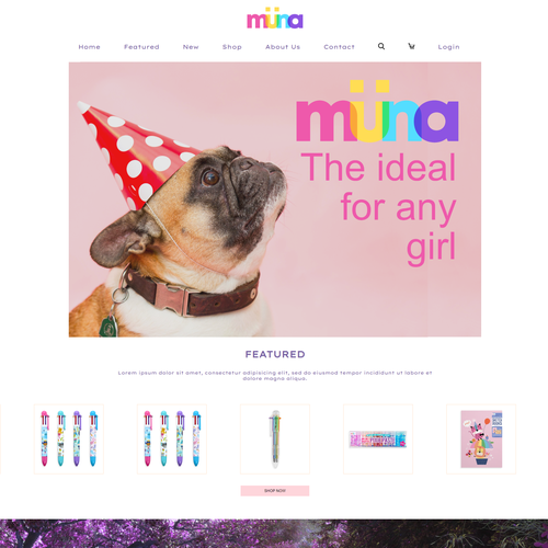 Web page design contest entry by MarkTheDesigner