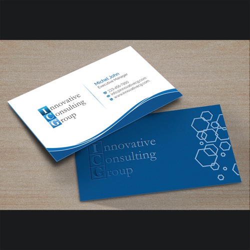ICG Business Cards Design by fastdesign86