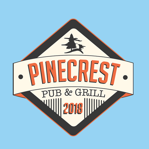 Pub & Grill Logo Design by 99.milic