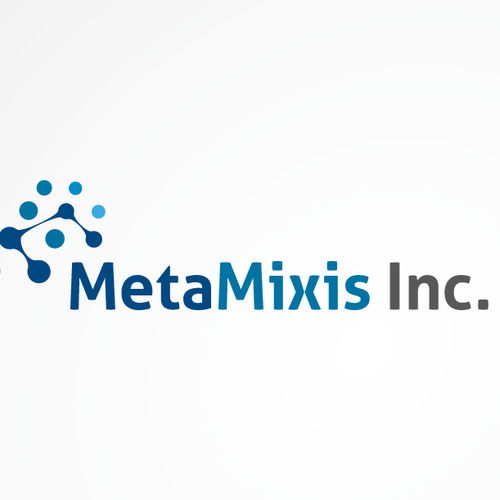 A network diagram logo for a synthetic biology company Design by eikøn