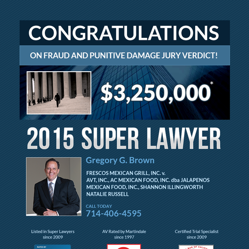 Designs create a memorable, impactful and compelling one page