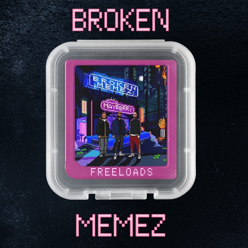 The Decay of America Except it's Hilarious and Aesthetic. (Broken Memes Album Cover) Design réalisé par Dara Kan