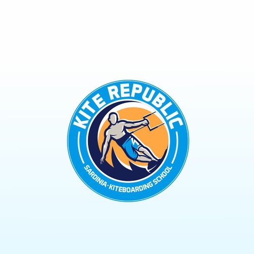 Kite Republic Sardinia - Kiteboarding School needs a youthful & professional Logo Design by dinoDesigns