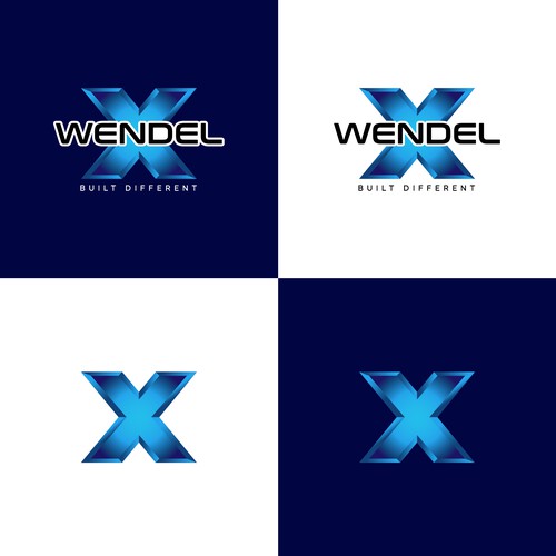 Luxury Logo Design for Wendel X — A Premium Construction Brand Built Different Design by El John