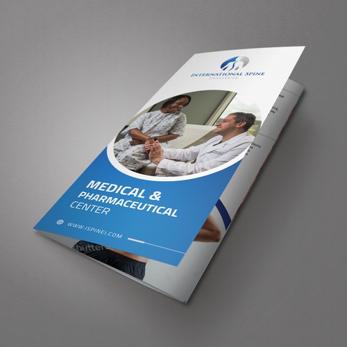 Design a innovative spine surgery practice trifold brochure Design by idea@Dotcom