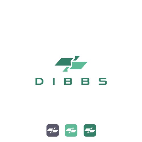 Dibbs - logo for fractional sports card trading market Design by designerBARAN