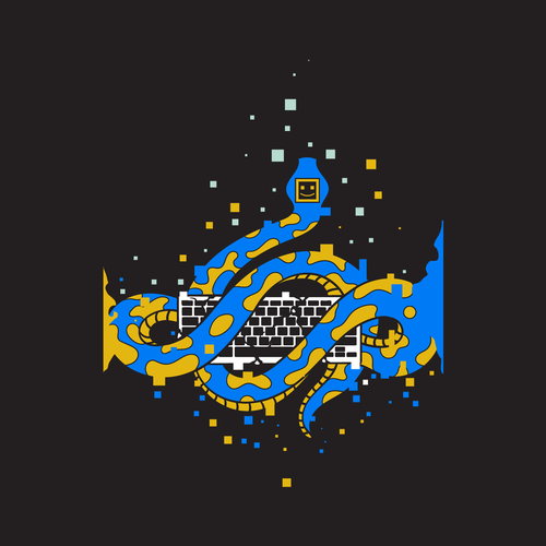 Design a Python language themed T-Shirt you would buy Design by abiedt