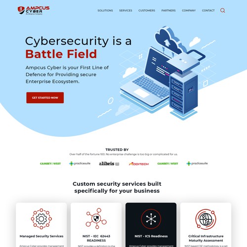 Landing page design contest entry by Ananya Roy