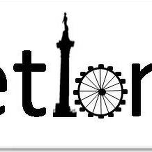Logo for London's fastest growing website Design by EJ80