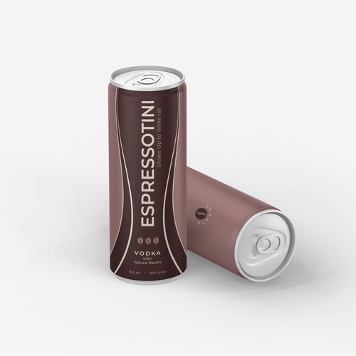 We need a Sexy, Luxuriously Designed Espresso Martini in a Can that appeals to women (and men). Design by Cameleon77