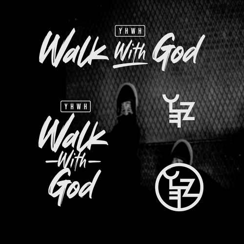 Walk With God Minimalist Luxury Logo for a Modern Faith & Fashion Brand Design by EkaroBe