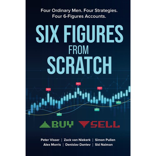 Design an E-book cover that teaches people how to build 6-figure trading accounts, that pops! Design by Graphics House