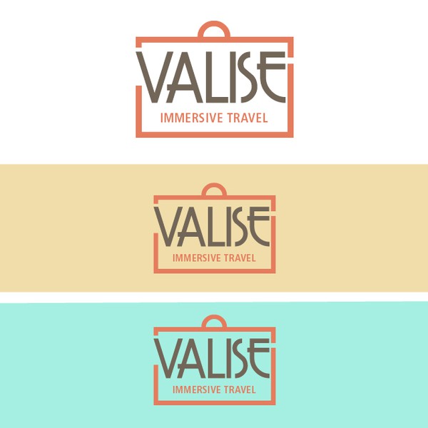 Simplified logo design with vintage feel