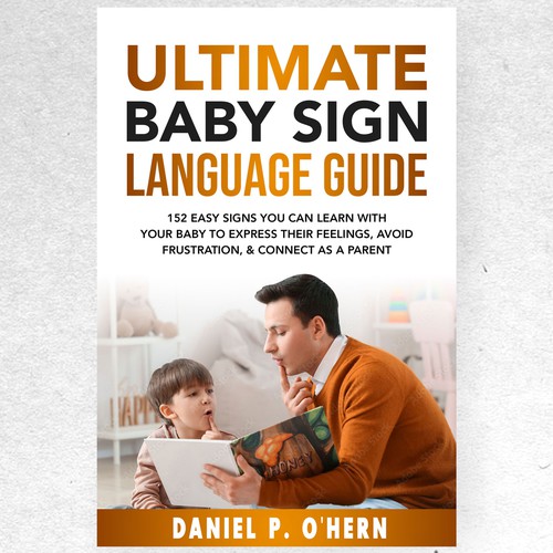 Baby Sign Language for Parents ebook cover Design by ryanurz