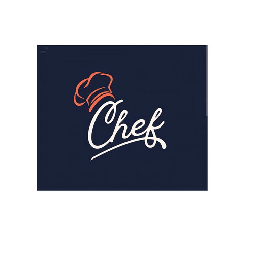 "CHEF": Food & Cooking Social Media Logo Design by Ash_pleasantdesigns