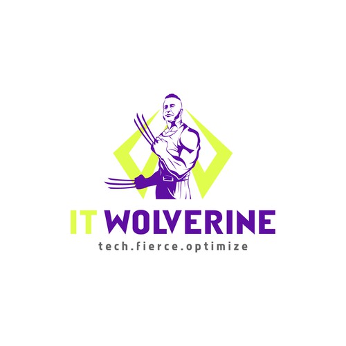 Designs | Aggressive logo for IT Wolverine: Tech pro turned health ...