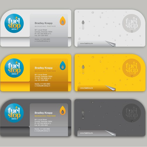 Help Fuel Stop Media with a new logo and business card Design by aaf.andi