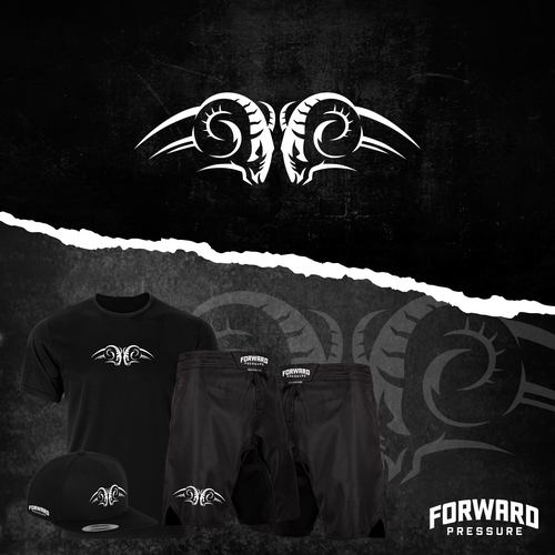 Create a stylistic logo for an upcoming Fightwear Brand ! Design by -RZA-