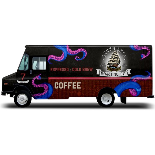 Coffee Truck Design - Mobile Unit 7 Design por ssrihayak