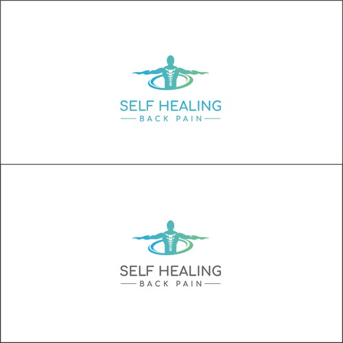 we need a logo for ou online course that coaches people with chronic back pain to heal themselves Design von AkungGraphic