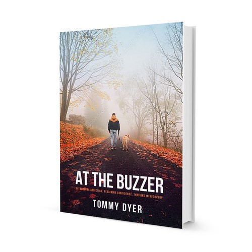 Book cover for inspirational, comeback story out of addiction into recovery! Design by kolevka