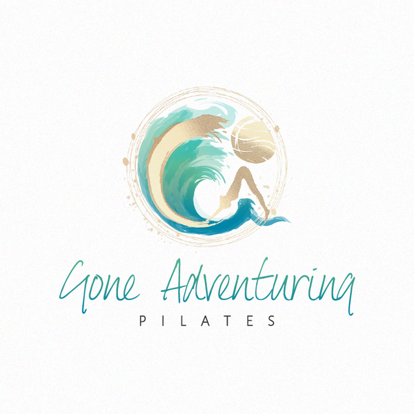 An elegant and artistic logo design for Gone Adventuring.