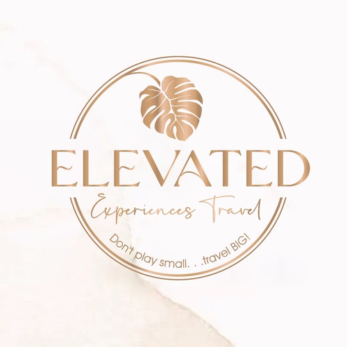 Luxury travel advisor logo for a small business looking to make it BIG Design by Tara✏️