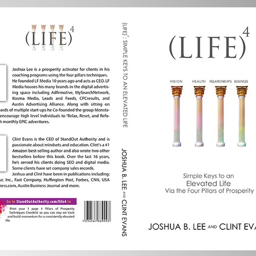 Create an Epic book cover for entrepreneurs looking to achieve true prosperity Design by Pagatana