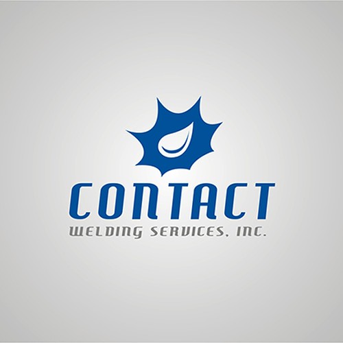Logo design for company name CONTACT WELDING SERVICES,INC. Diseño de Bz-M