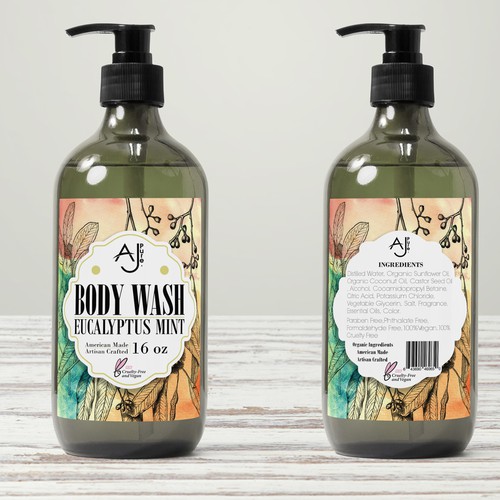 create-a-label-for-natural-body-wash-product-label-contest