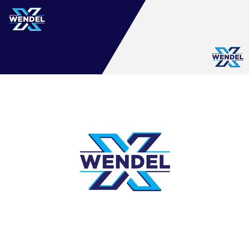 Luxury Logo Design for Wendel X — A Premium Construction Brand Built Different Design by Klaudi