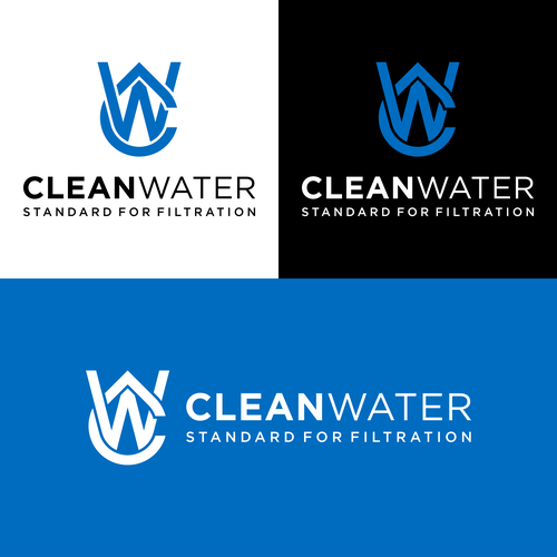 Simple Clean Logo for Water Filtration Company Design by ArtC4