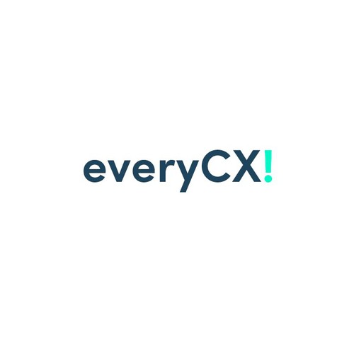 EVERY CX (Customer experience) logo for international SaaS product. Design by WateryGuy