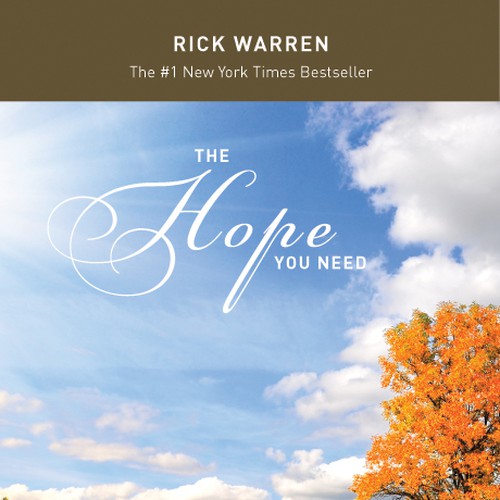 Design Rick Warren's New Book Cover Design by goodworks design